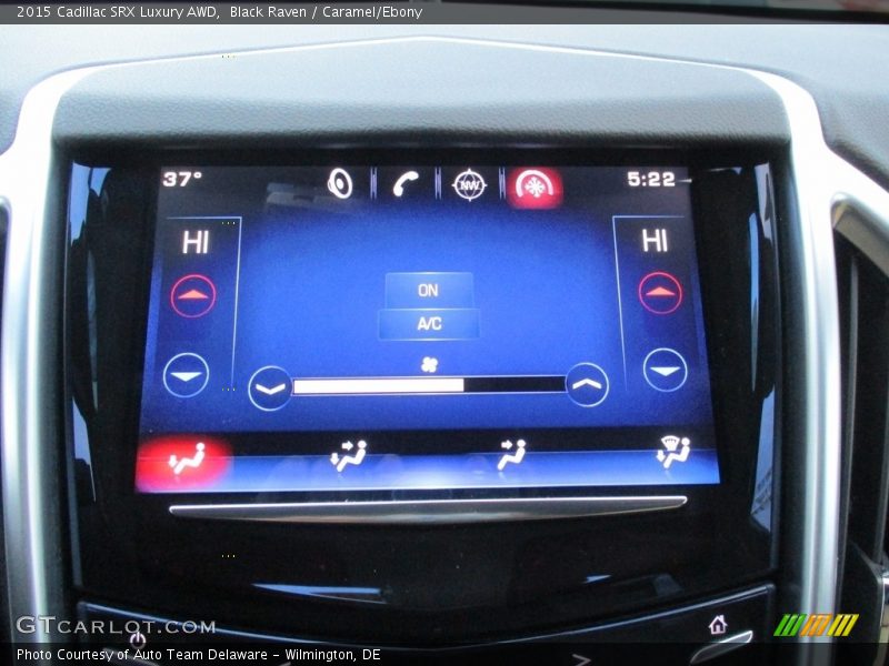 Black Raven / Caramel/Ebony 2015 Cadillac SRX Luxury AWD