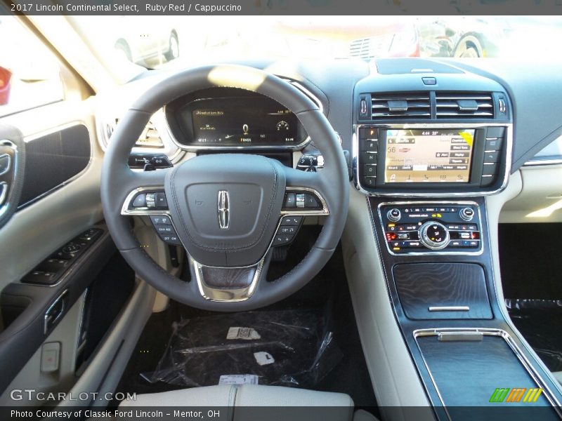 Ruby Red / Cappuccino 2017 Lincoln Continental Select