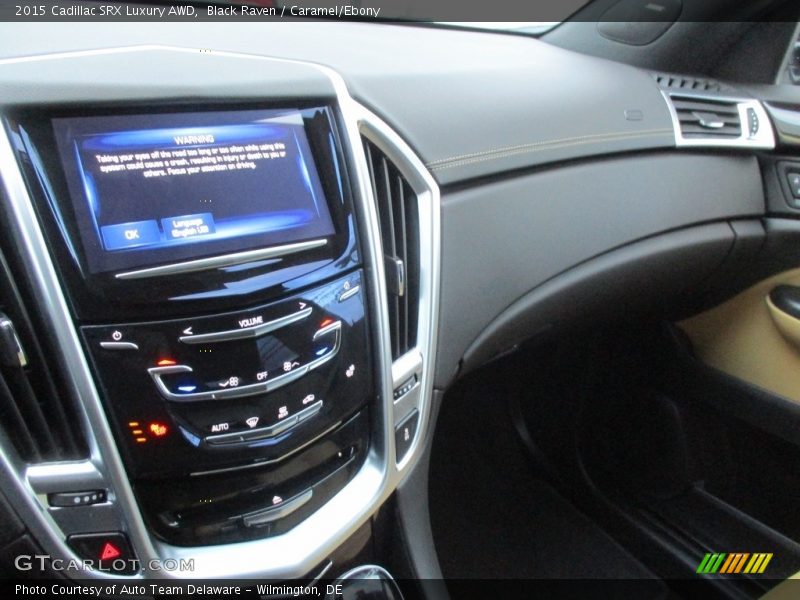 Black Raven / Caramel/Ebony 2015 Cadillac SRX Luxury AWD