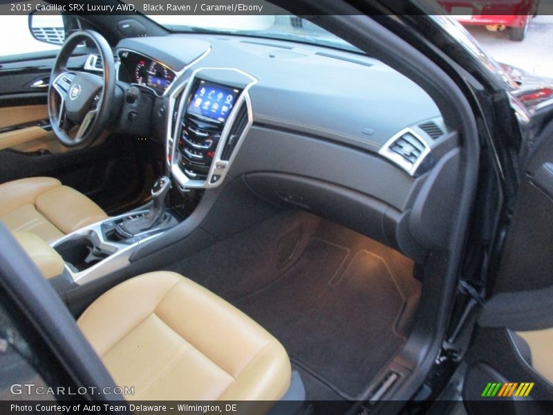 Black Raven / Caramel/Ebony 2015 Cadillac SRX Luxury AWD