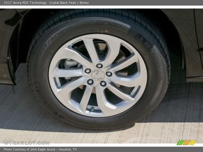 Crystal Black Pearl / Ebony 2017 Acura RDX Technology