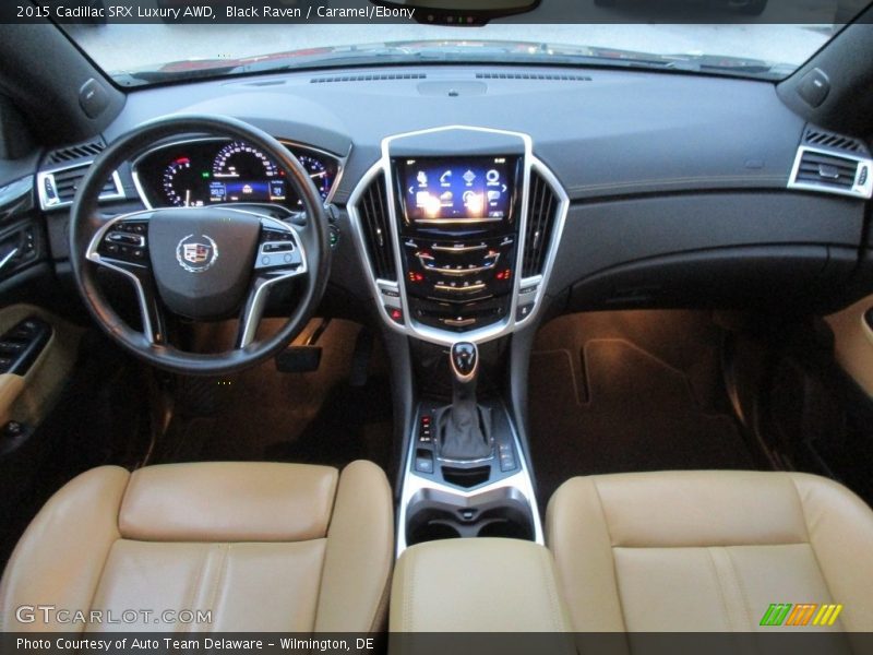 Black Raven / Caramel/Ebony 2015 Cadillac SRX Luxury AWD
