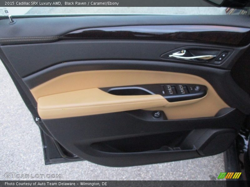 Black Raven / Caramel/Ebony 2015 Cadillac SRX Luxury AWD
