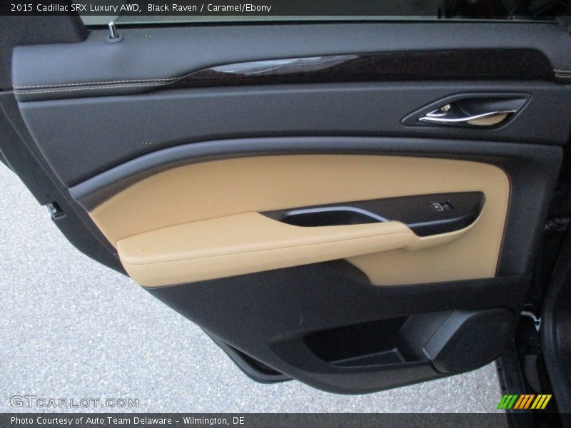 Black Raven / Caramel/Ebony 2015 Cadillac SRX Luxury AWD