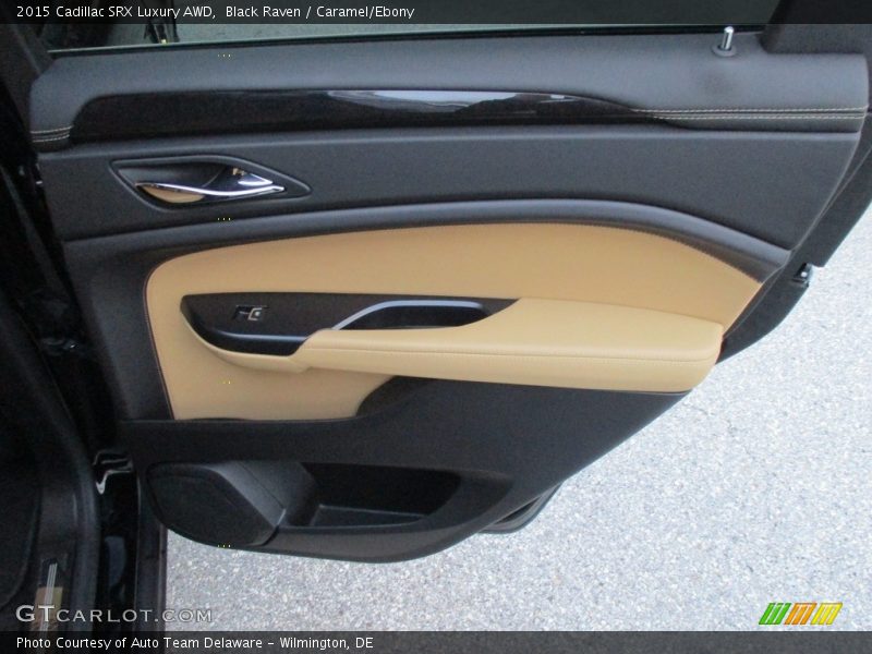 Black Raven / Caramel/Ebony 2015 Cadillac SRX Luxury AWD
