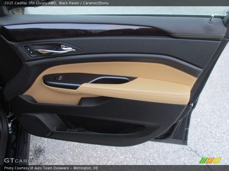 Black Raven / Caramel/Ebony 2015 Cadillac SRX Luxury AWD