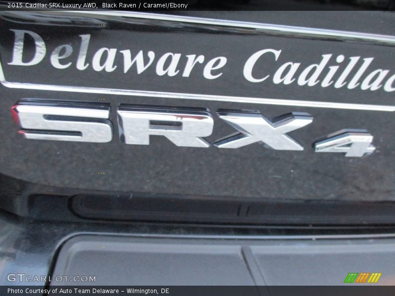 Black Raven / Caramel/Ebony 2015 Cadillac SRX Luxury AWD