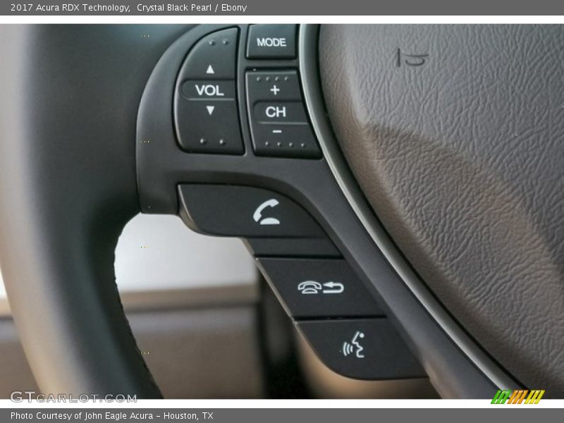 Crystal Black Pearl / Ebony 2017 Acura RDX Technology