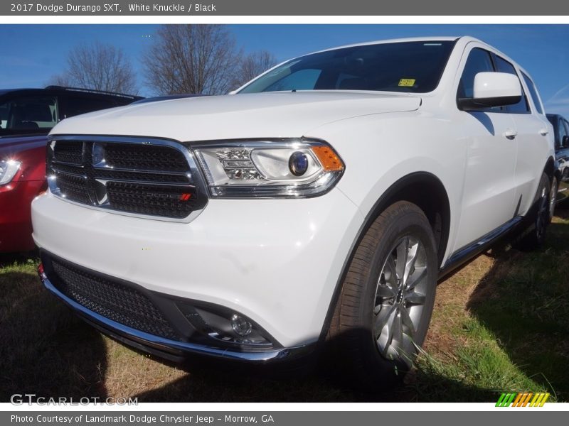 White Knuckle / Black 2017 Dodge Durango SXT