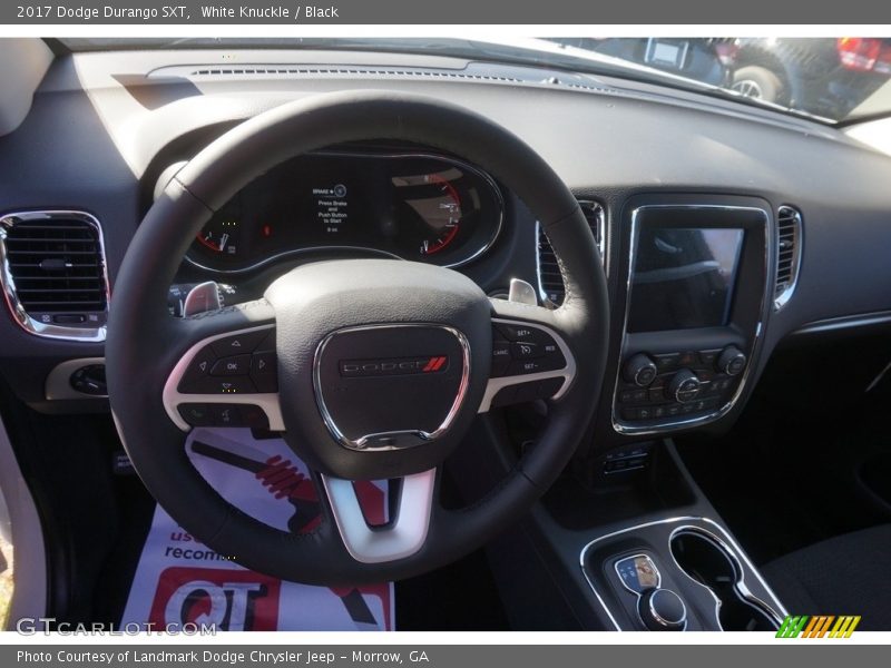 White Knuckle / Black 2017 Dodge Durango SXT