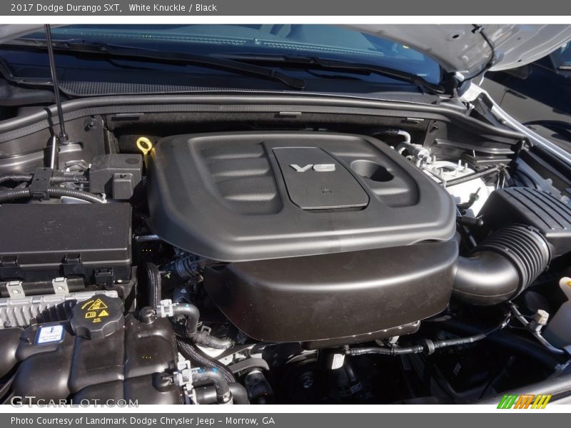 White Knuckle / Black 2017 Dodge Durango SXT