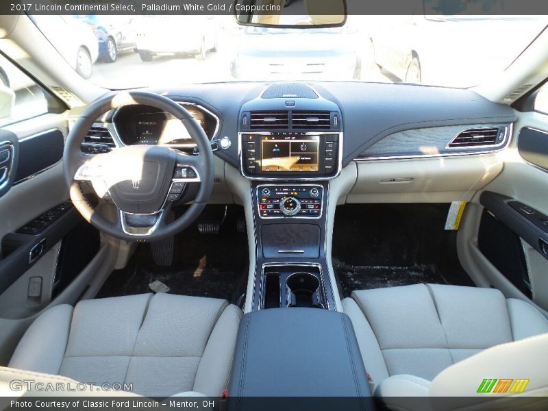  2017 Continental Select Cappuccino Interior