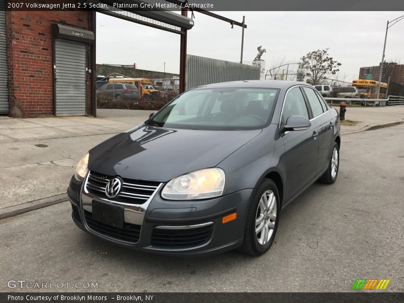 Platinum Grey Metallic / Anthracite 2007 Volkswagen Jetta 2.5 Sedan