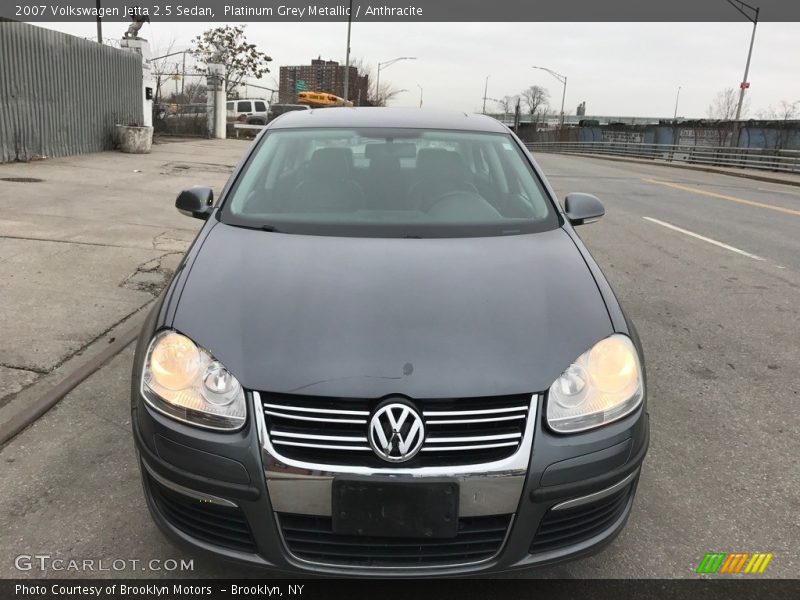 Platinum Grey Metallic / Anthracite 2007 Volkswagen Jetta 2.5 Sedan