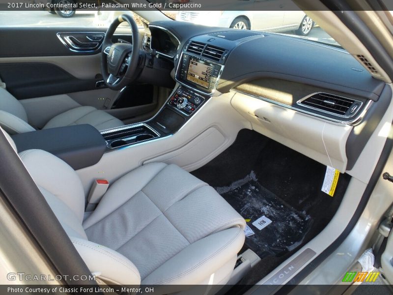 Dashboard of 2017 Continental Select