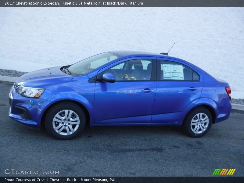  2017 Sonic LS Sedan Kinetic Blue Metallic