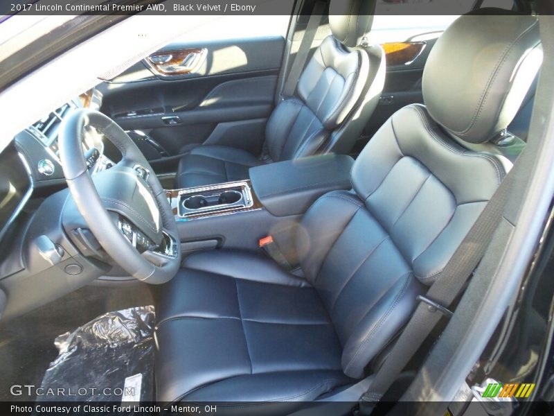 Black Velvet / Ebony 2017 Lincoln Continental Premier AWD