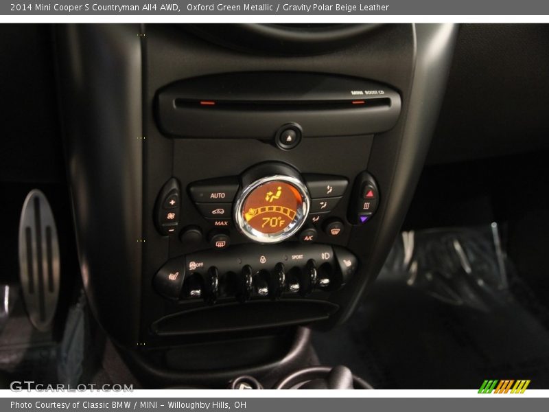 Oxford Green Metallic / Gravity Polar Beige Leather 2014 Mini Cooper S Countryman All4 AWD