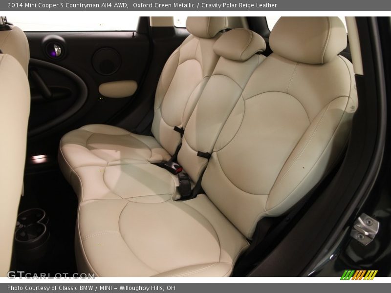 Rear Seat of 2014 Cooper S Countryman All4 AWD