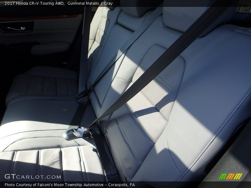 Gunmetal Metallic / Gray 2017 Honda CR-V Touring AWD
