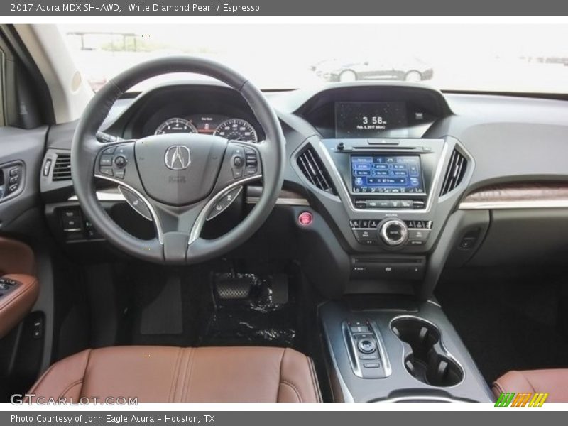 Dashboard of 2017 MDX SH-AWD