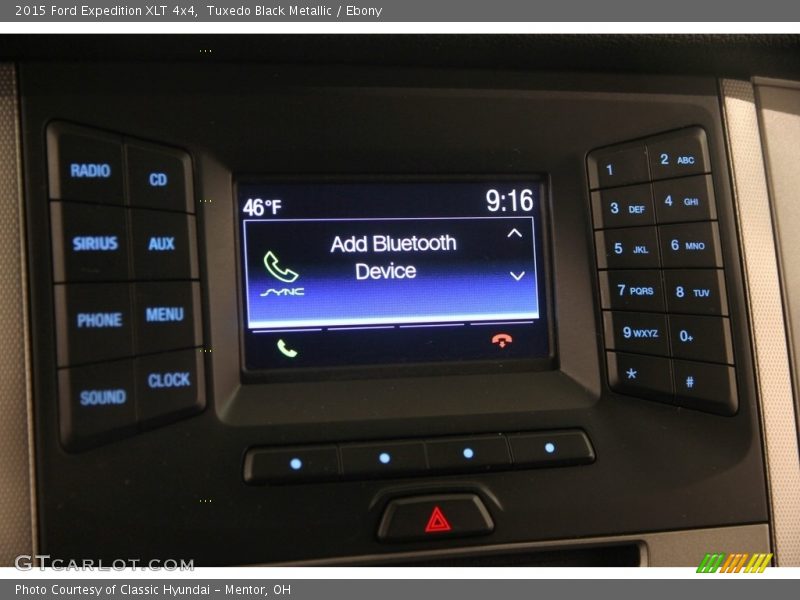 Tuxedo Black Metallic / Ebony 2015 Ford Expedition XLT 4x4