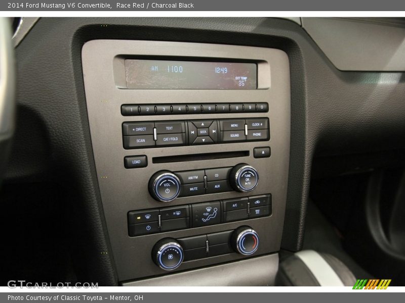 Race Red / Charcoal Black 2014 Ford Mustang V6 Convertible
