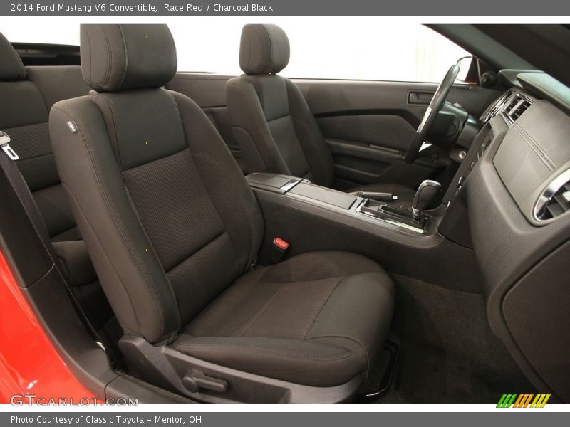 Race Red / Charcoal Black 2014 Ford Mustang V6 Convertible