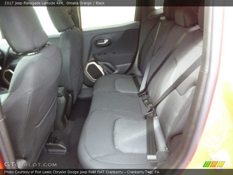 Omaha Orange / Black 2017 Jeep Renegade Latitude 4x4