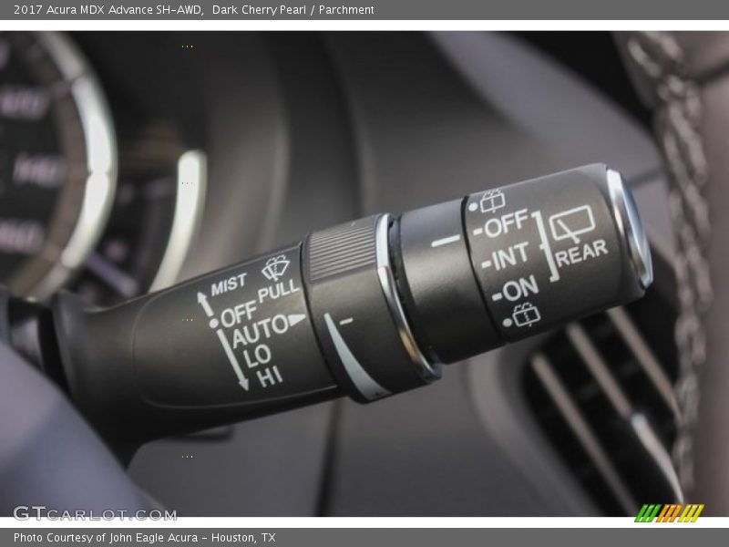 Dark Cherry Pearl / Parchment 2017 Acura MDX Advance SH-AWD