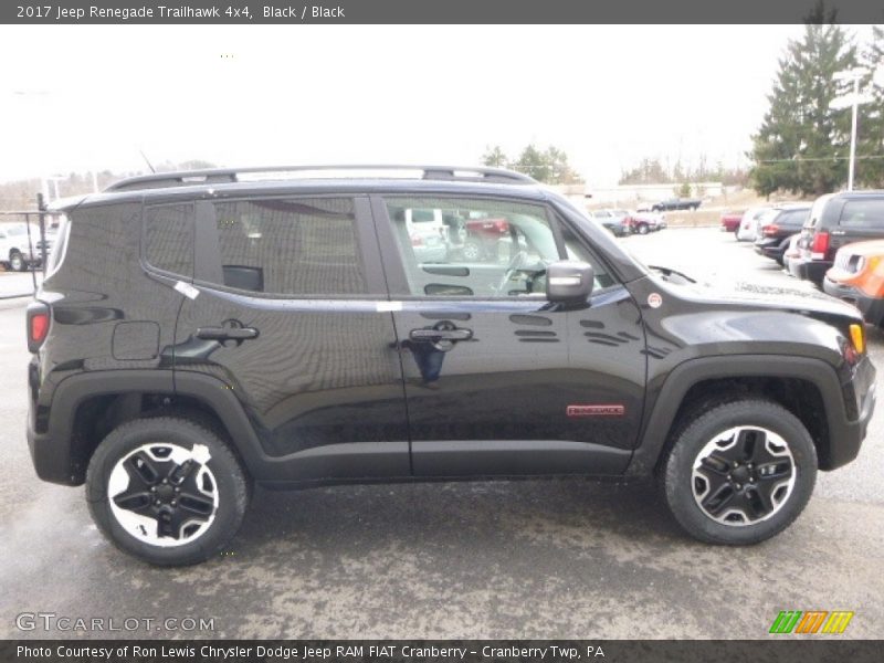 Black / Black 2017 Jeep Renegade Trailhawk 4x4