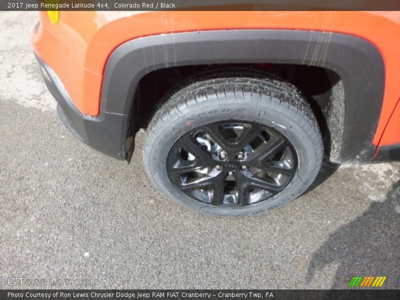 Colorado Red / Black 2017 Jeep Renegade Latitude 4x4