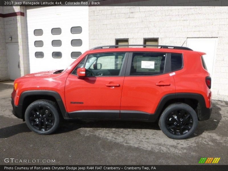 Colorado Red / Black 2017 Jeep Renegade Latitude 4x4