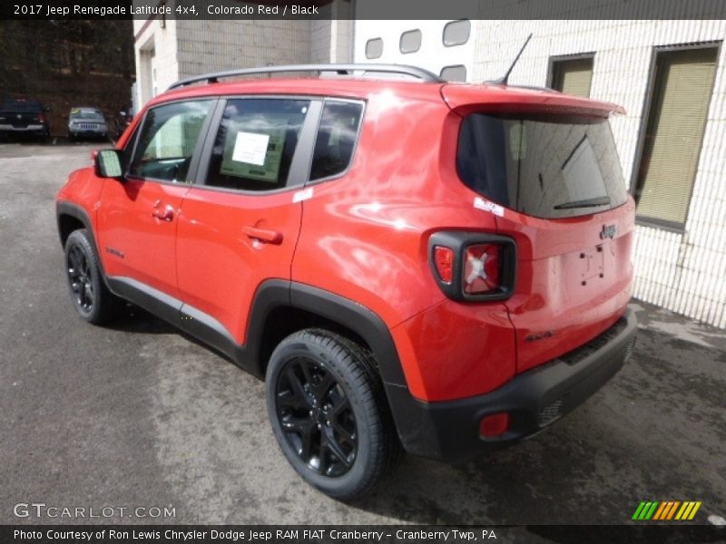 Colorado Red / Black 2017 Jeep Renegade Latitude 4x4
