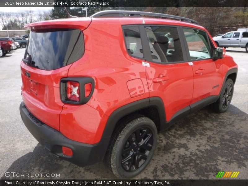 Colorado Red / Black 2017 Jeep Renegade Latitude 4x4