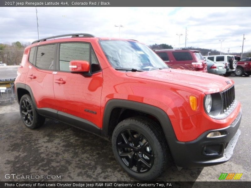 Colorado Red / Black 2017 Jeep Renegade Latitude 4x4