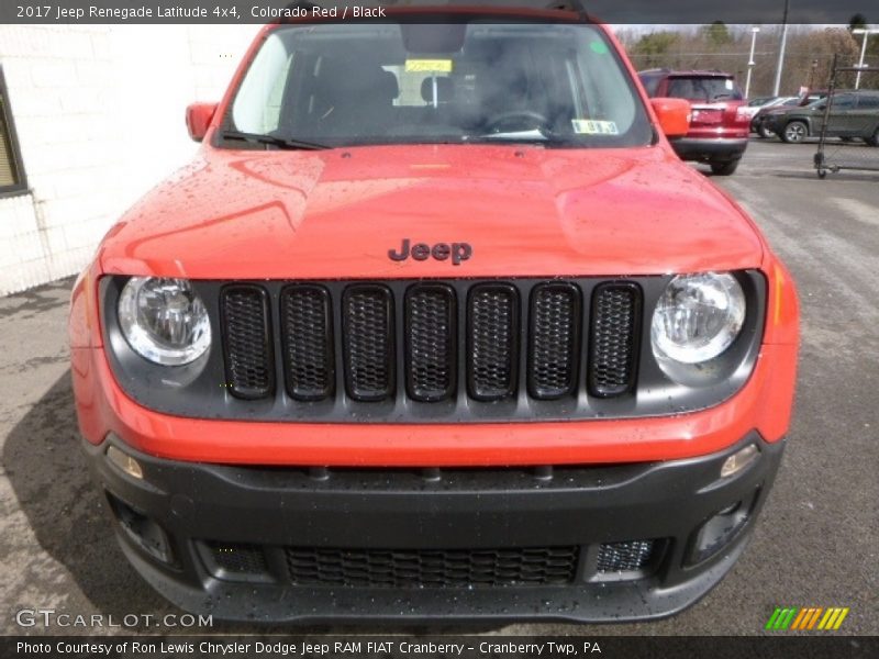 Colorado Red / Black 2017 Jeep Renegade Latitude 4x4