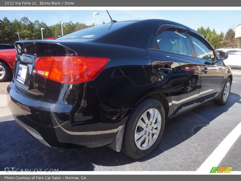 Ebony Black / Stone 2012 Kia Forte LX