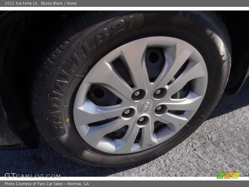 Ebony Black / Stone 2012 Kia Forte LX