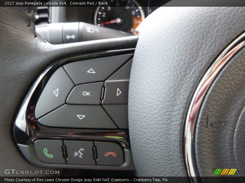 Colorado Red / Black 2017 Jeep Renegade Latitude 4x4