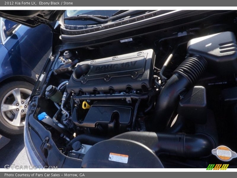 Ebony Black / Stone 2012 Kia Forte LX