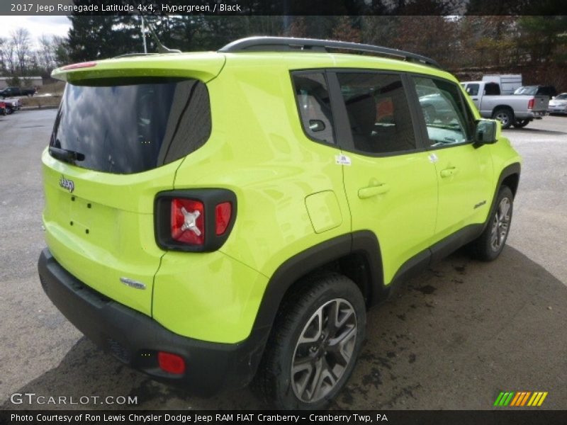 Hypergreen / Black 2017 Jeep Renegade Latitude 4x4