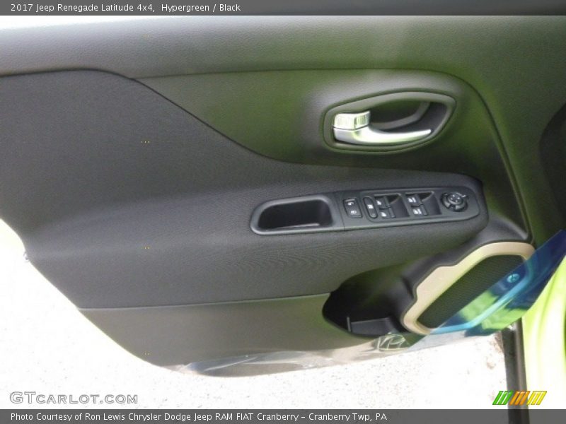 Hypergreen / Black 2017 Jeep Renegade Latitude 4x4