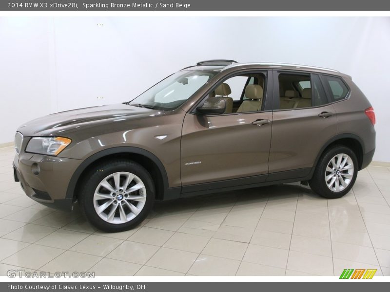 Front 3/4 View of 2014 X3 xDrive28i