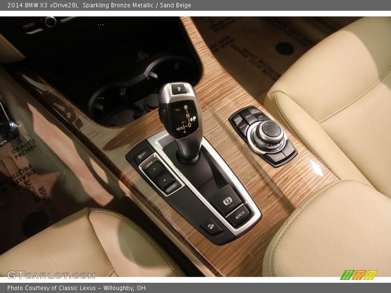 Sparkling Bronze Metallic / Sand Beige 2014 BMW X3 xDrive28i