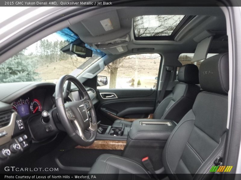 Quicksilver Metallic / Jet Black 2015 GMC Yukon Denali 4WD