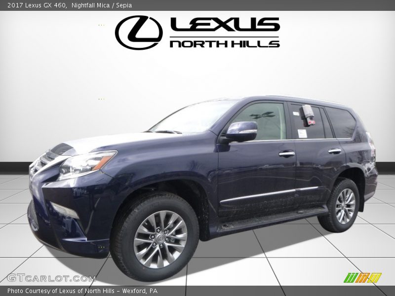 Nightfall Mica / Sepia 2017 Lexus GX 460