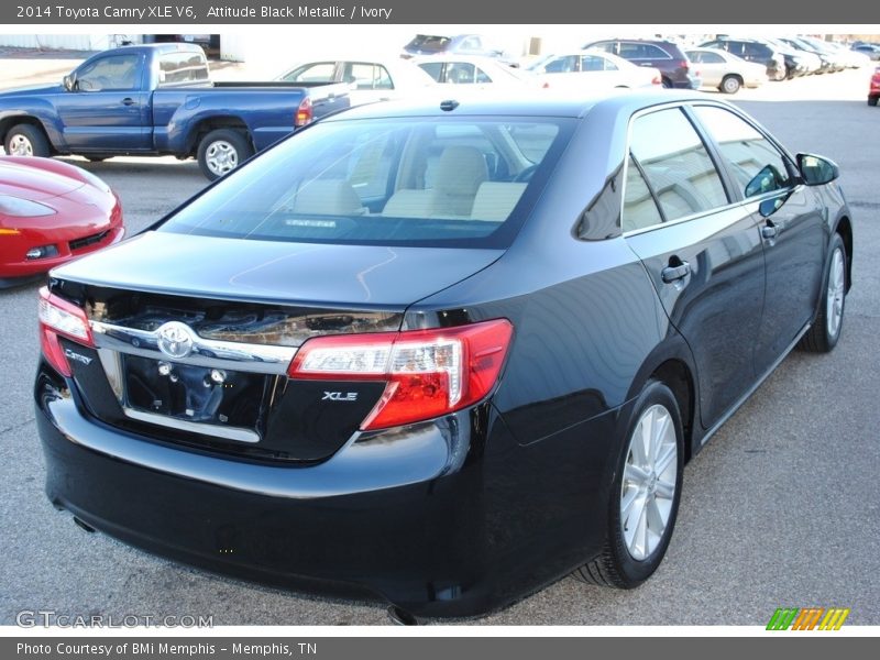 Attitude Black Metallic / Ivory 2014 Toyota Camry XLE V6