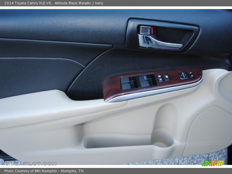 Attitude Black Metallic / Ivory 2014 Toyota Camry XLE V6