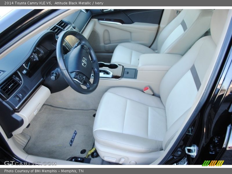Attitude Black Metallic / Ivory 2014 Toyota Camry XLE V6